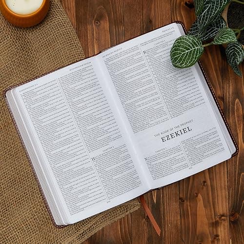 KJV Holy Bible: Gift and Award, Pink Leather-Look, Red Letter, Comfort Print: King James Version thumbnail 11