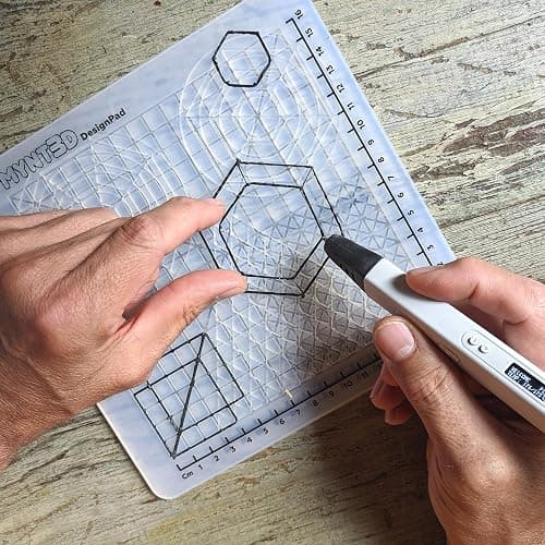 MYNT3D 3D Pen Mat Kit, DesignPad + FreePad,Black thumbnail 3
