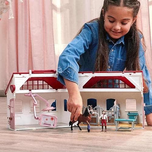 Schleich HORSE CLUB - 64PC Happy Horse Hospital with Figurines - Kids 5+ | 42788 thumbnail 2