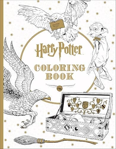 1/5. Harry Potter Coloring Book - Image 1