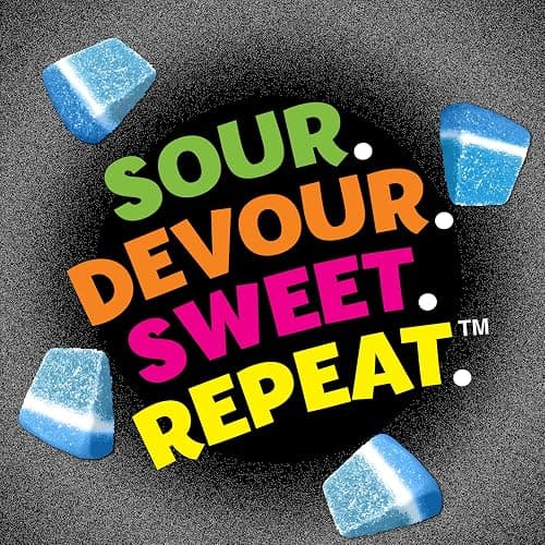 SOUR JACKS, Sour Gummy Wedges, Blue Raspberry Flavored Candy, 5oz Bag (12 Pack) thumbnail 8