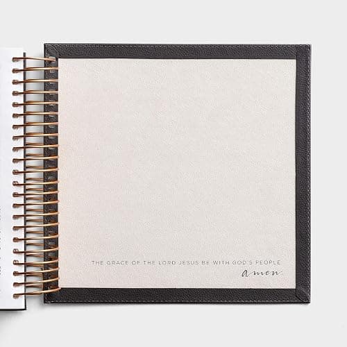 Illustrating Bible NIV - Spiral Bound Bible Journal, Dark Gray J3482 (8 Point Font) thumbnail 13