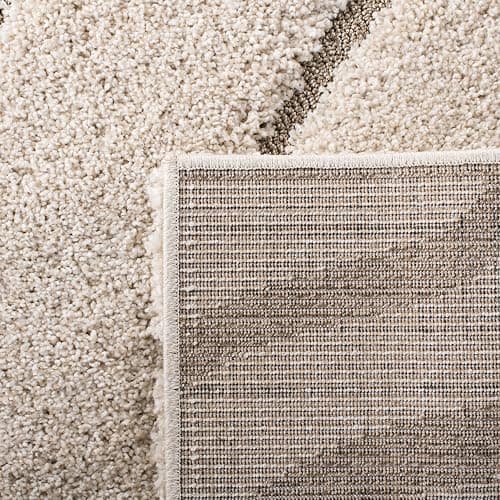 SAFAVIEH Area Rug 8x10 - Florida Shag Collection - Large - Cream & Beige, Non-Shedding & Easy Cleaning, Plush Thick Pile, Ideal for Living Room, Bedroom, Dining Space (SG472-1113) thumbnail 9