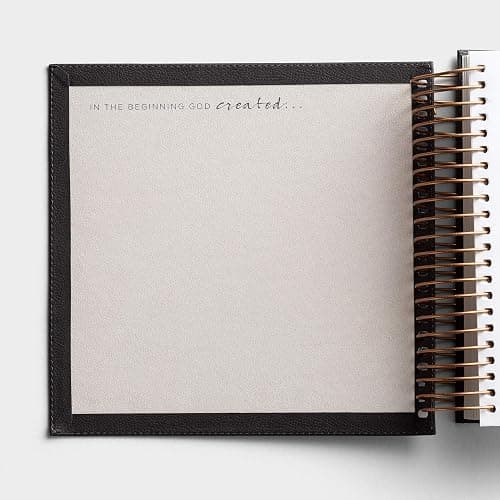Illustrating Bible NIV - Spiral Bound Bible Journal, Dark Gray J3482 (8 Point Font) thumbnail 12