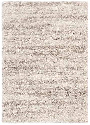 SAFAVIEH Hudson Shag Collection Area Rug - 6' x 9', Ivory & Beige, Modern Design, Non-Shedding & Easy Care, 2-inch Thick Ideal for High Traffic Areas in Living Room, Bedroom (SGH206B) thumbnail 3