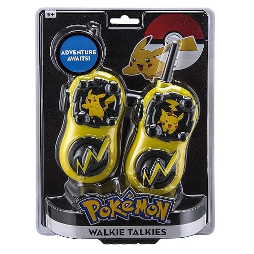 eKids Pokemon Walkie Talkies Pikachu Toys FRS Walkie Talkies for Kids Long Range Static Free Easy to Use For Indoor and Outdoor Games thumbnail 7