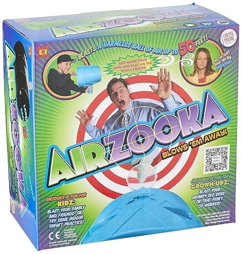 Airzooka Toysmith, Blast A Harmless Ball Of Air Toy, Green, All Ages - Adults Too Small thumbnail 4