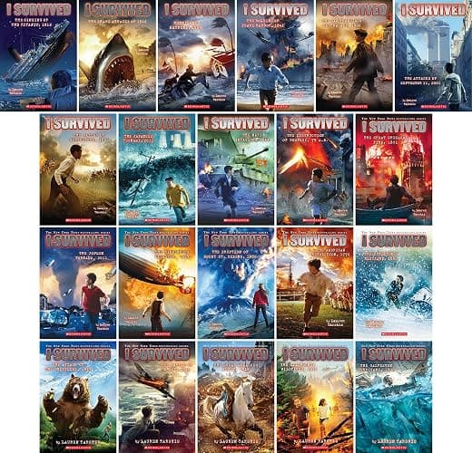 FUAUFAS I Survived Series Complete Books Set (21 Books) - Image 1