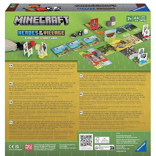 Ravensburger Minecraft Heroes of The Village | Cooperative Board Game | Exciting & Unpredictable | Perfect for Families and Minecraft Enthusiasts | Suitable for Kids & Adults thumbnail 3