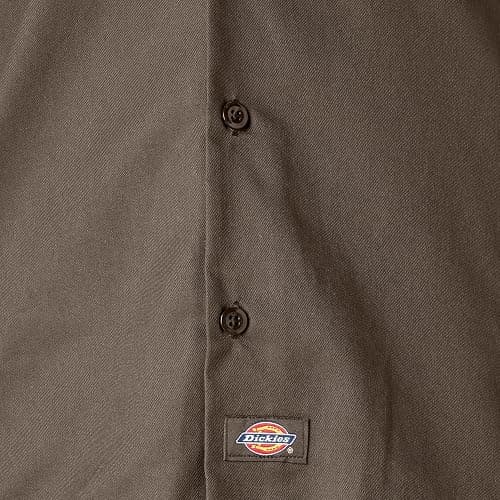 Dickies Men’s Short Sleeve Work Shirt – Durable Twill Button Down Shirts for Men, Lightweight Uniform for Daily Wear thumbnail 8