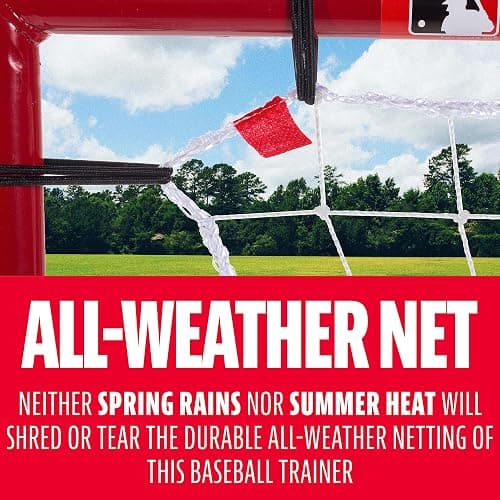 Franklin Sports Baseball Rebounders + Pitchback Nest - Pitch Return Trainer + Rebound Net with Attachable Pitching Target- All Angle Fielding Rebound Net for Grounders + Pop Flies thumbnail 4