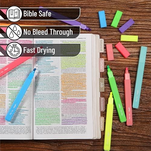 Mr. Pen- Aesthetic Highlighters No Bleed, 8 Pack, Assorted Colors | Chisel Tip, Cute Highlighters Assorted Colors for Journaling, Highlighting, Underlining, Fast Dry, Back to School Supplies thumbnail 5