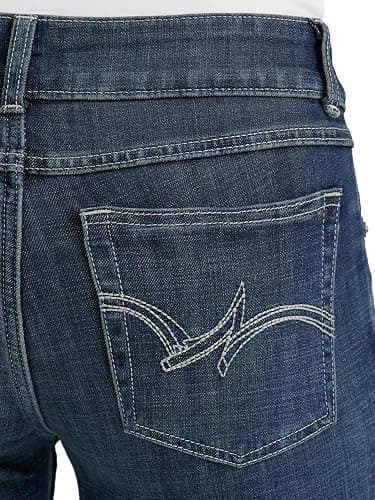 Wrangler Women's Western Mid Rise Stretch Boot Cut Jean thumbnail 4