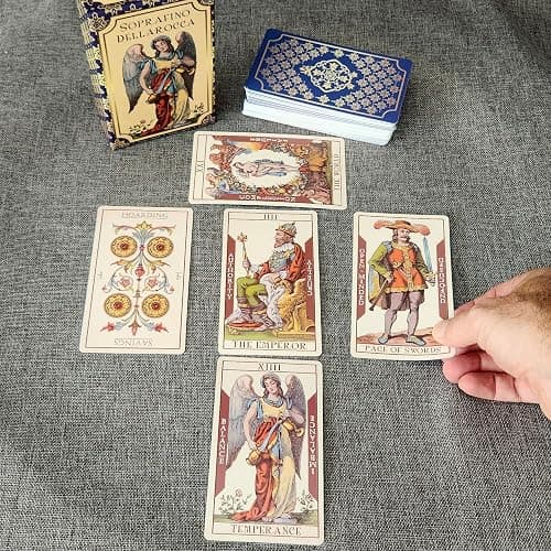 Da Brigh Soprafino Dellarocca Tarot Cards Deck thumbnail 5
