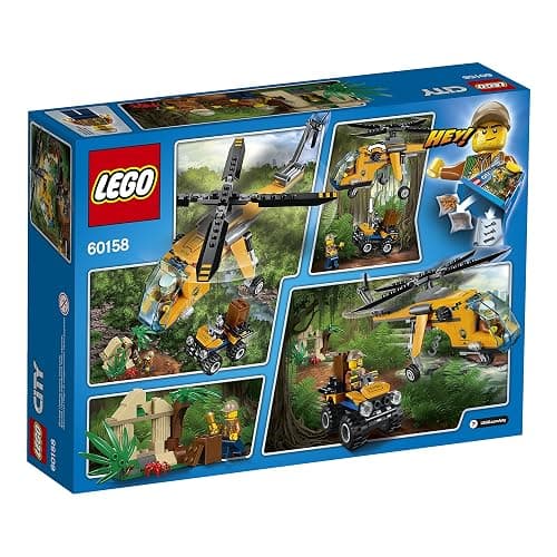 LEGO City Jungle Explorers Jungle Cargo Helicopter 60158 Building Kit (201 Piece) thumbnail 3