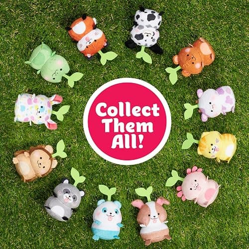 Sakuties Mini Collectible Stylized Plush Stuffed Animals, 3-pack Blind Collectible, Kids Toys for Ages 3 Up by Just Play thumbnail 6
