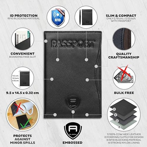 Alban RFID Passport Holder (Backpack) thumbnail 3