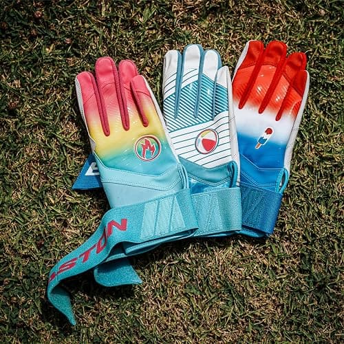 Easton | Walk-Off Ethos Locked-in Baseball Batting Gloves | Compression Wrist Strap | Youth Sizes | Multiple Colors thumbnail 5