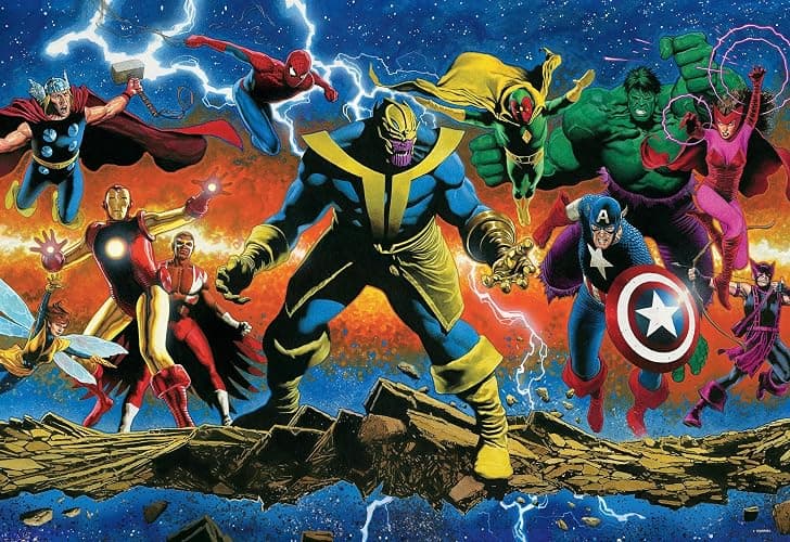 Buffalo Games - Silver Select - Marvel - Thanos Legacy #1-2000 Piece Jigsaw Puzzle for Adults -Challenging Puzzle Perfect for Game Nights - Finished Size is 38.50 x 26.50 thumbnail 2