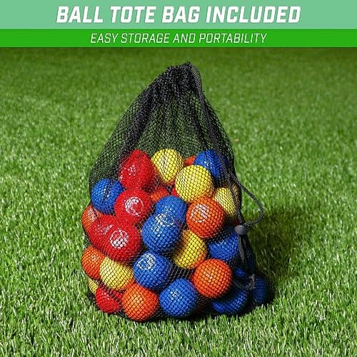 GoSports Foam Golf Practice Balls Realistic Feel and Limited Flight Use Indoors or Outdoors thumbnail 6