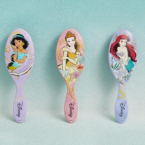 Wet Brush Disney Original Hair Detangler, Ariel (Elegant Princess), Ultra-Soft IntelliFlex Bristles, Detangling Brush Glides Through Tangles (Wet Dry & Damaged Hair), Women & Men thumbnail 11