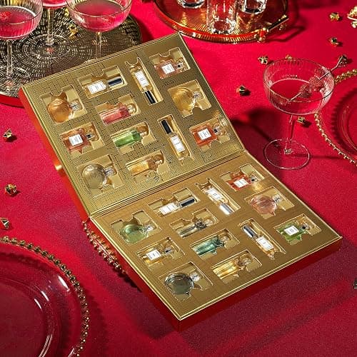 Luxury Perfume Advent Calendar for Women – 24 Exquisite Fragrances in Gold Gift Box – Advent Beauty Calendar 2025 Holiday Countdown Set thumbnail 5