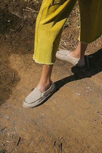 Sanuk Womens Donna Soft Top Hemp Loafers | Womens Shoes | Slip On Shoes for Women | Women's Slip-on Loafers | Memory Foam Footbed thumbnail 2