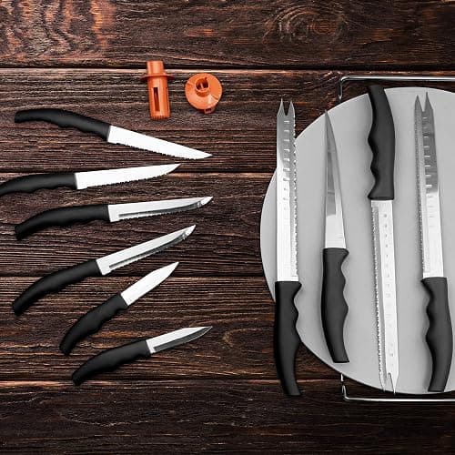 FOREVER SHARP CLASSIC SERIES 12 PIECE SET SURGICAL STAINLESS STEEL thumbnail 2