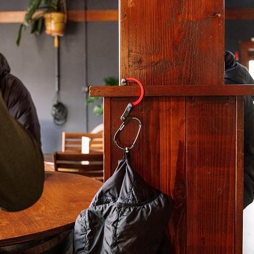 GEAR AID HEROCLIP Carabiner Gear Clip and Hook (Medium) for Camping, Backpack, Suitcases and Garage Organization thumbnail 9