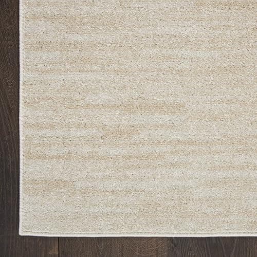 Nourison Home Nourison Essentials Ivory Beige 7' x 10' Area Rug - Easy Clean, Non Shedding, Bed Room, Living Room, Dining Room, Kitchen (7' x 10') thumbnail 6