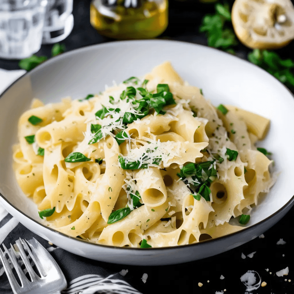 Garlic Parmesan Shellbows - MarketGrow.com - Image 1