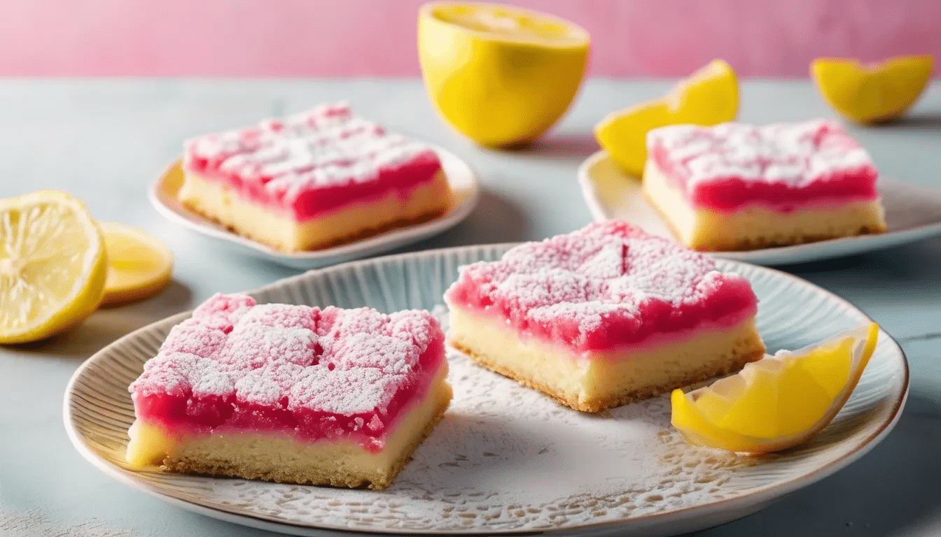 Pink Lemonade Bars - MarketGrow.com