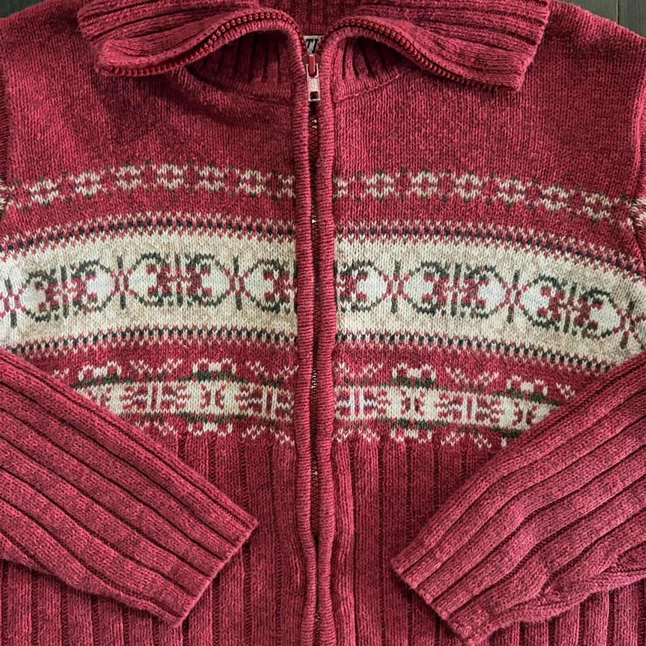 vintage knit zip-up sweater

#grandpasweater... thumbnail 2