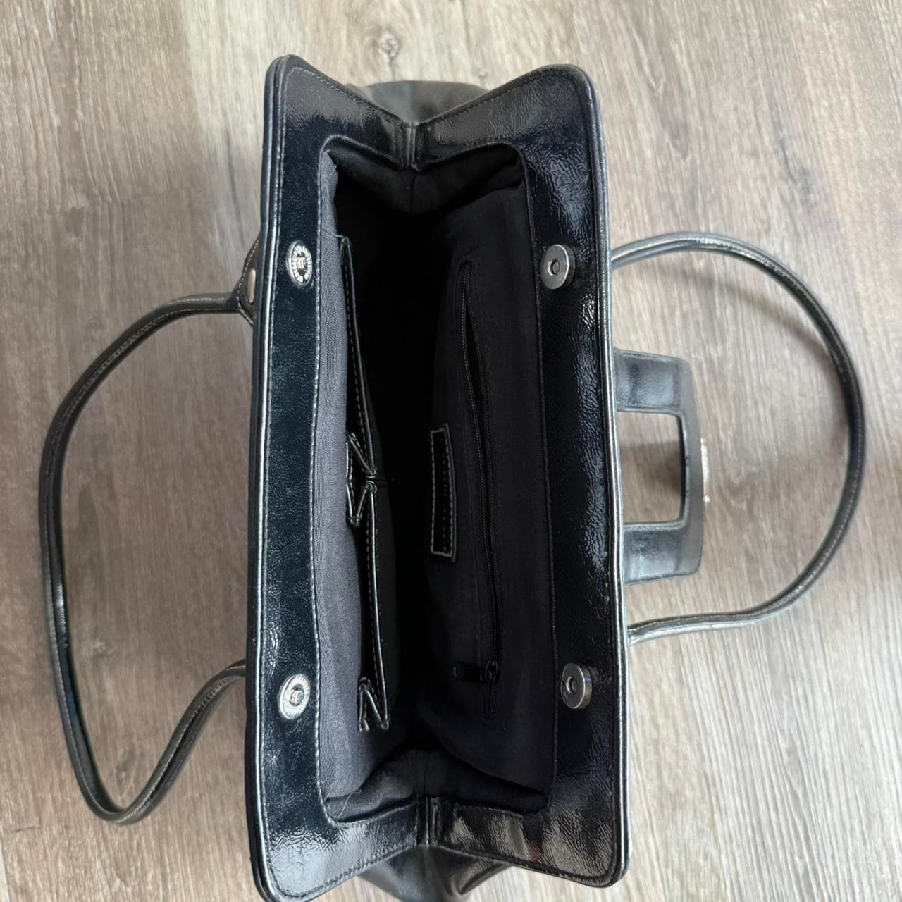 Black vintage Vivienne Westwood style shoulder bag... thumbnail 4