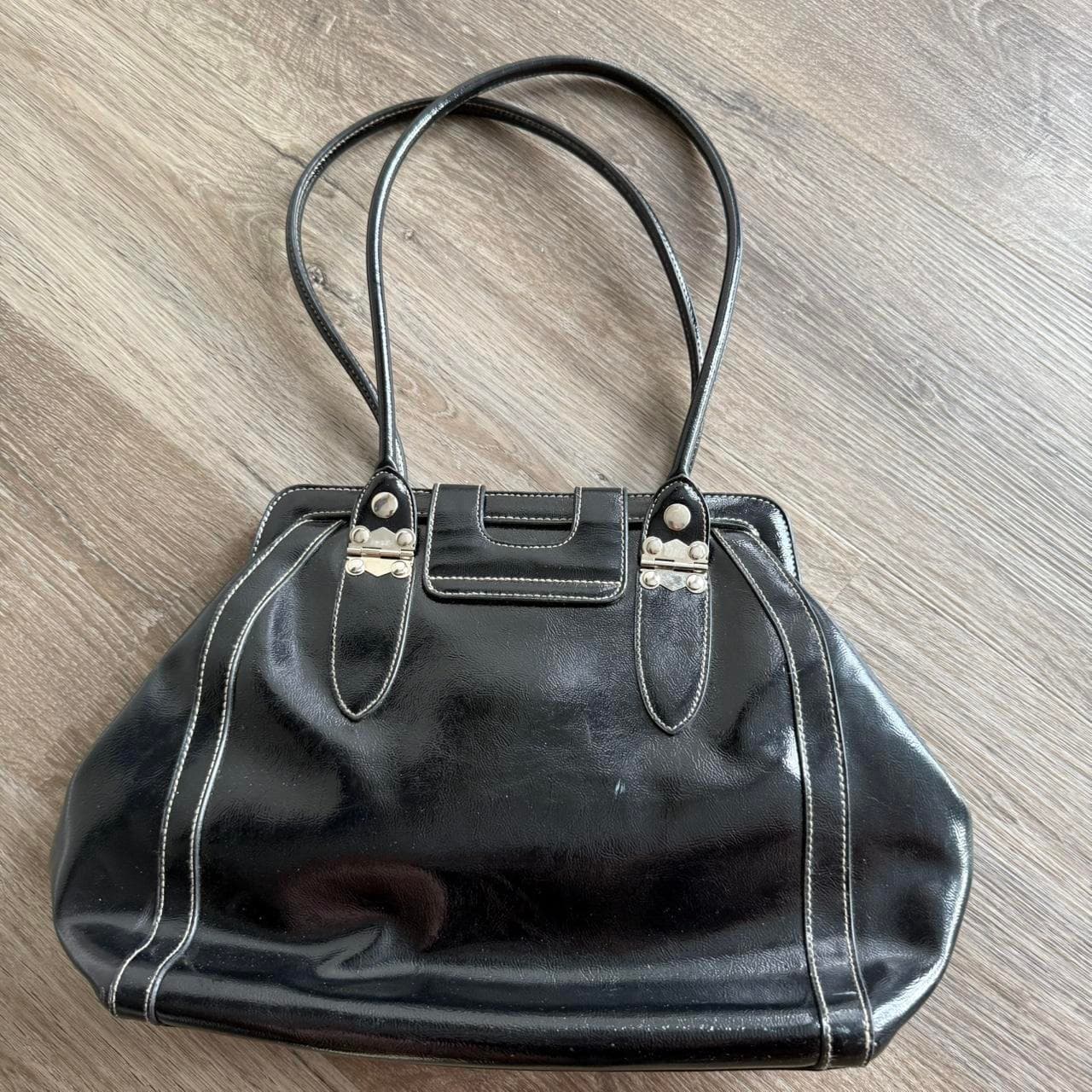 Black vintage Vivienne Westwood style shoulder bag... thumbnail 2
