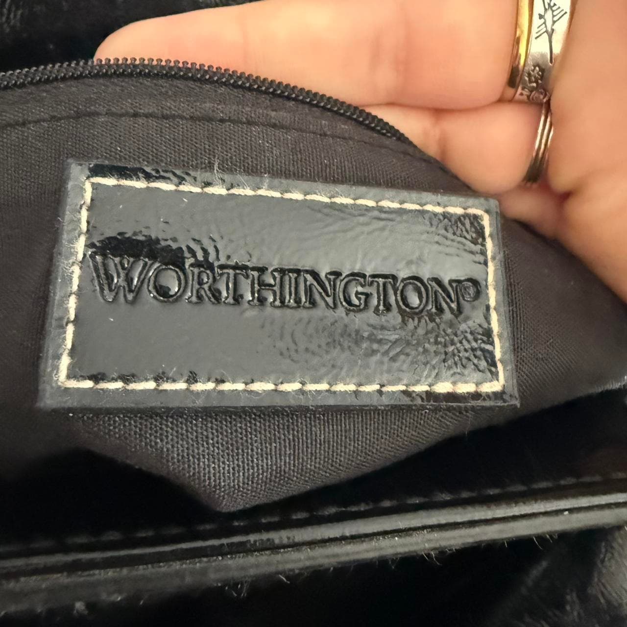 Black vintage Vivienne Westwood style shoulder bag... thumbnail 5