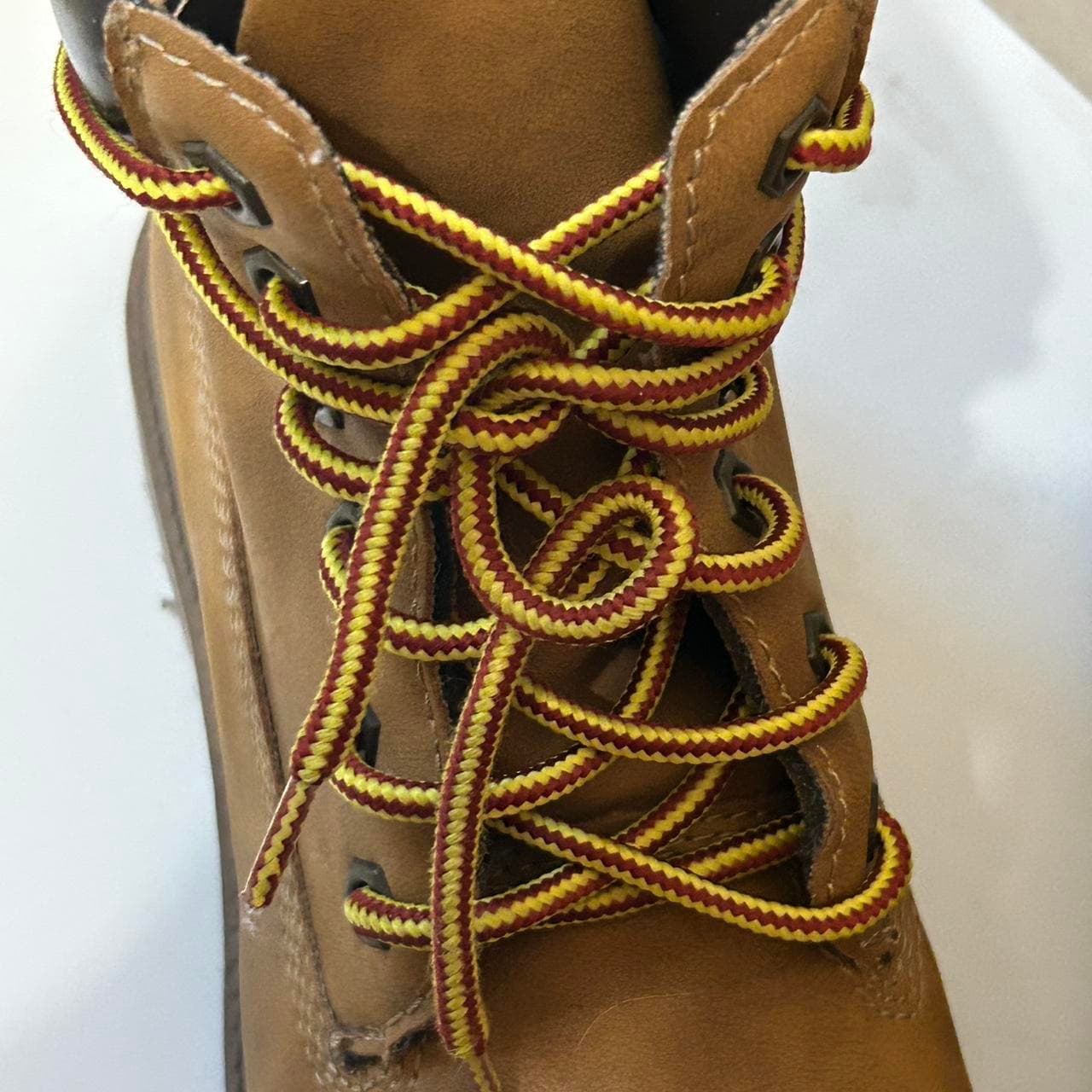 Unionbay brown and yellow hiking and snow boots 

-... thumbnail 2