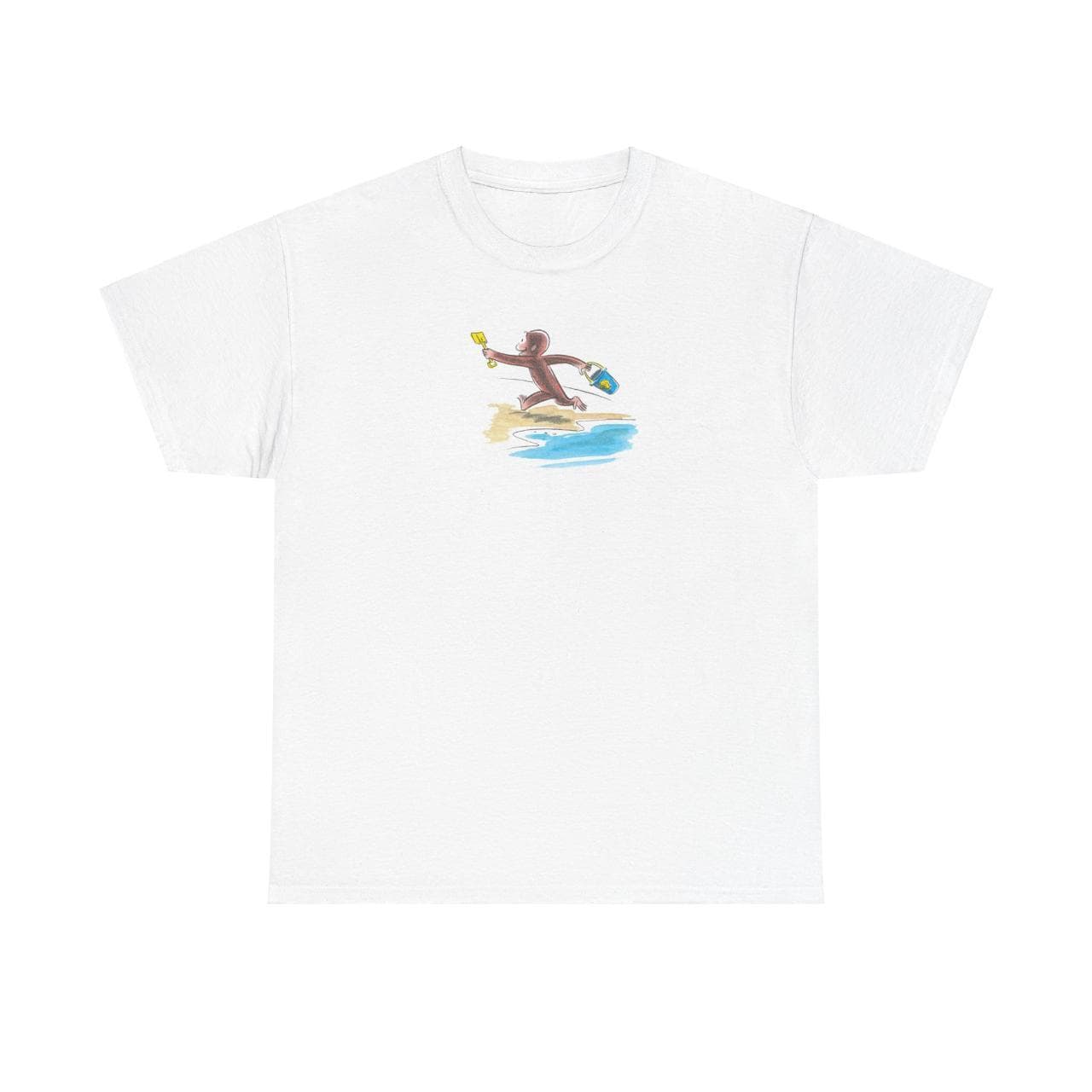 Curious George Tee 

Available in White, Natural,... - Image 1