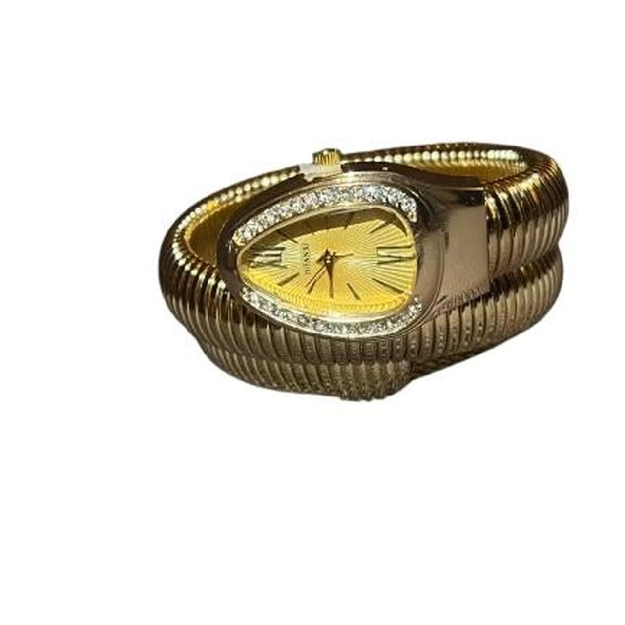 Gold snake watch that wraps around your wrist this... thumbnail 3