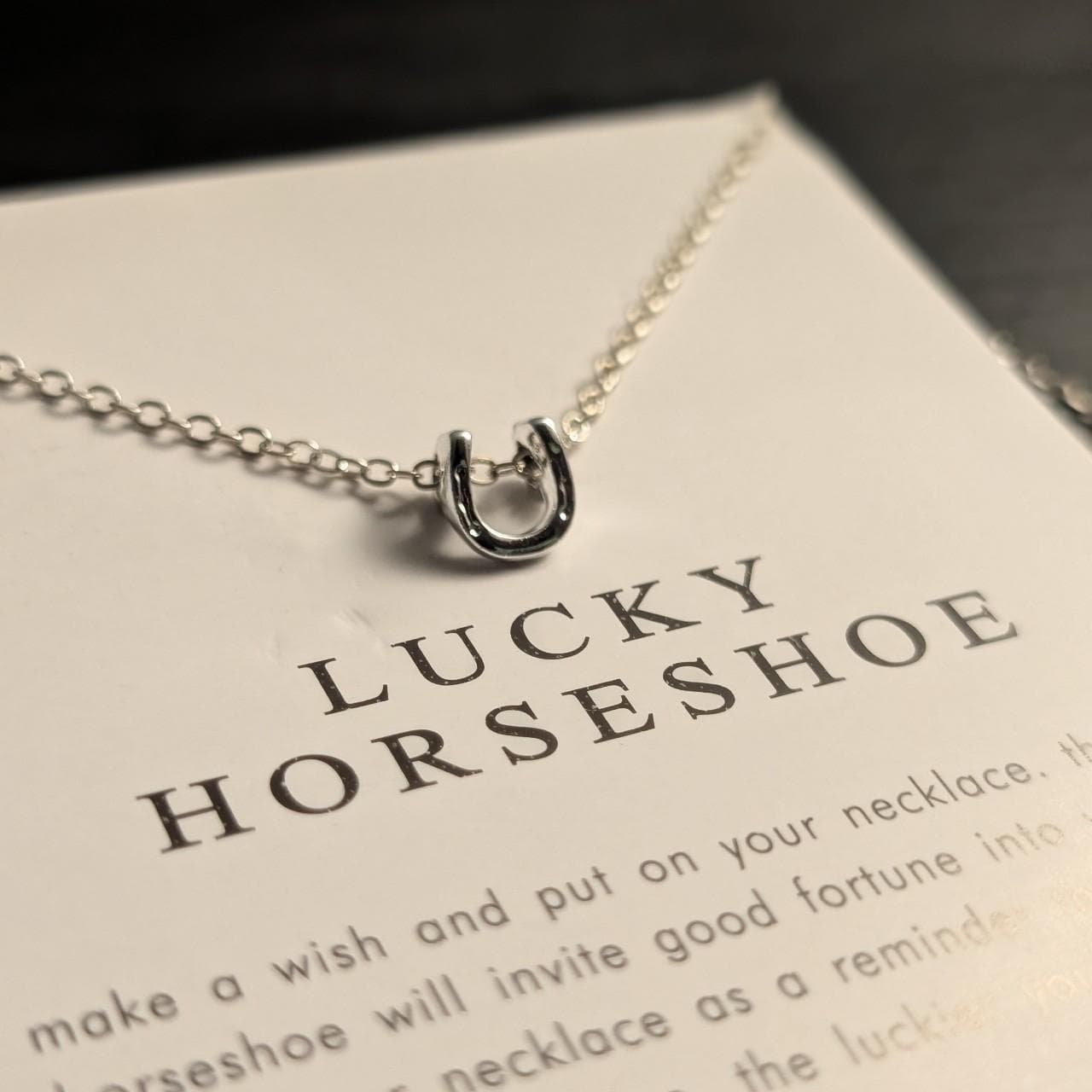 Only a few left in stock!
"Lucky Horseshoe", gold... thumbnail 4
