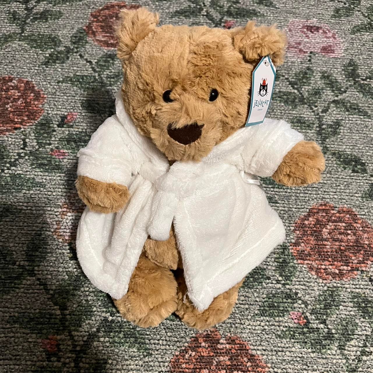 Jellycat Bathrobe bartholomew bear plush 
I thrifted... - Image 1