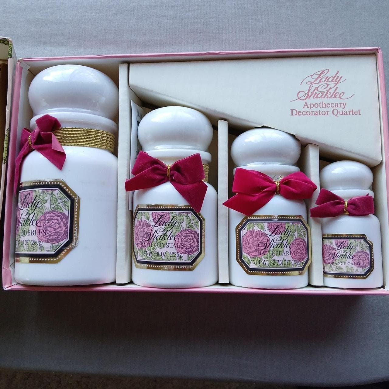 Shaklee
"Lady Shaklee Apothecary Decorator Quartet"... - Image 1