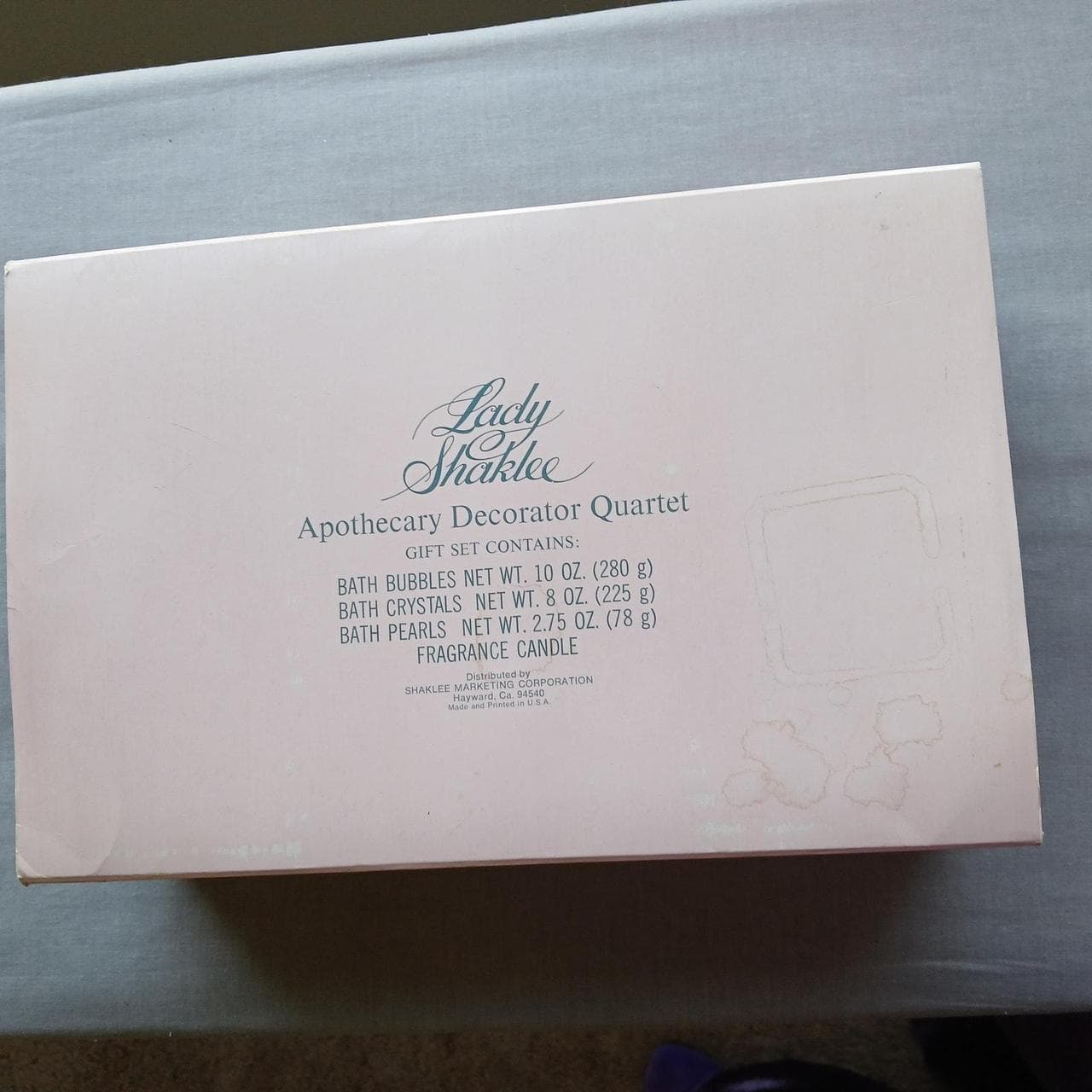 Shaklee
"Lady Shaklee Apothecary Decorator Quartet"... thumbnail 8
