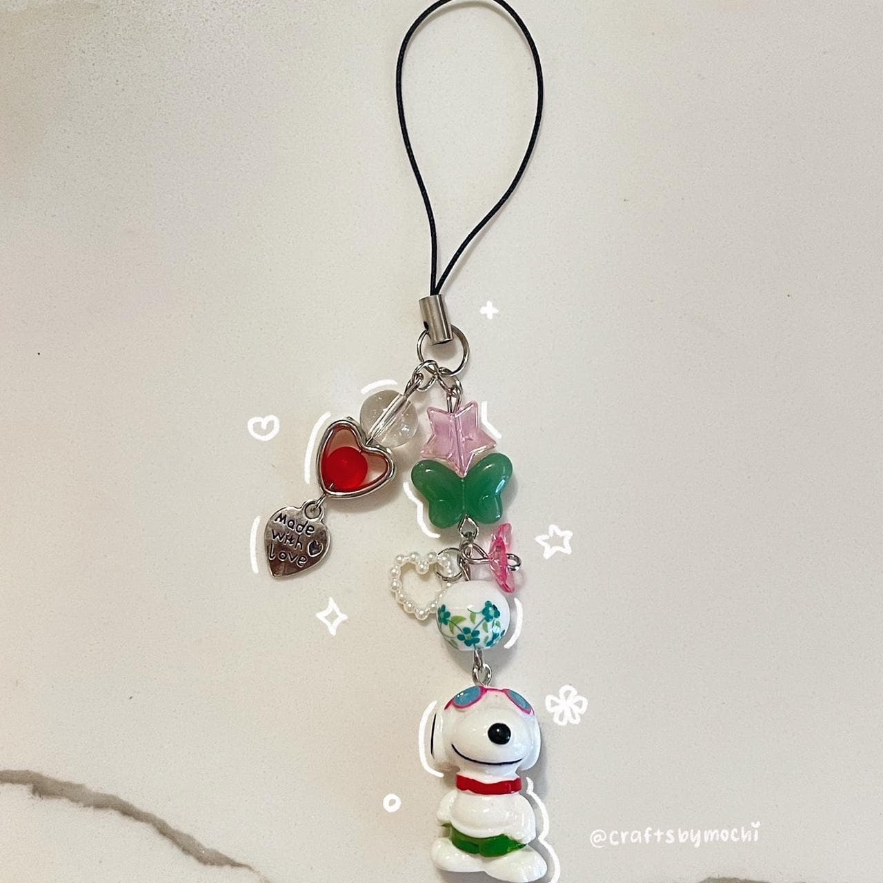 snoopy phone charm!
- handmade, $7!

#snoopy... - Image 1
