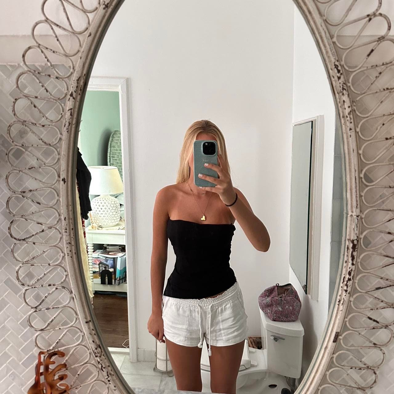 Jocelyn Rib Top in Black LNA never worn still has... - Image 1