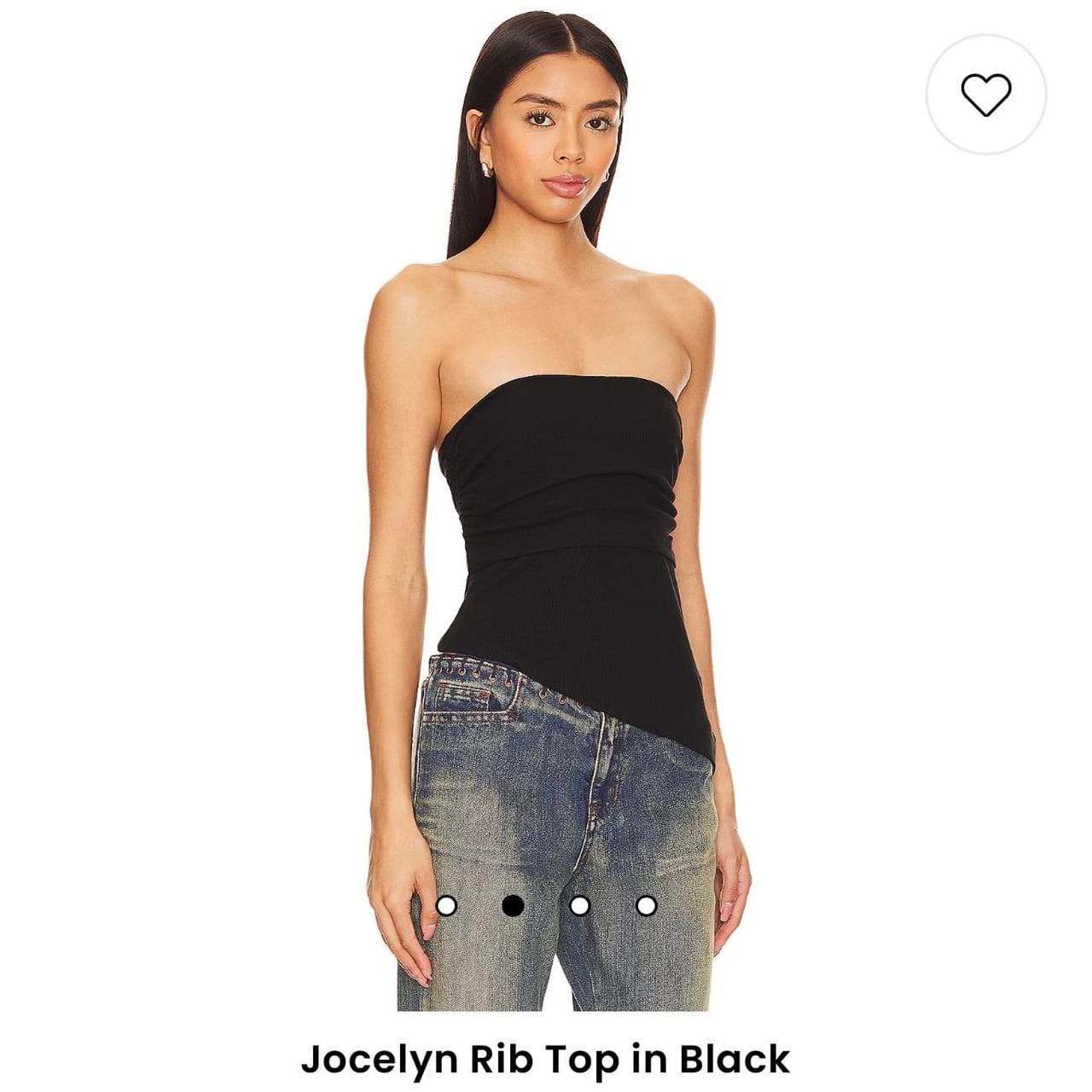 Jocelyn Rib Top in Black LNA never worn still has... thumbnail 4