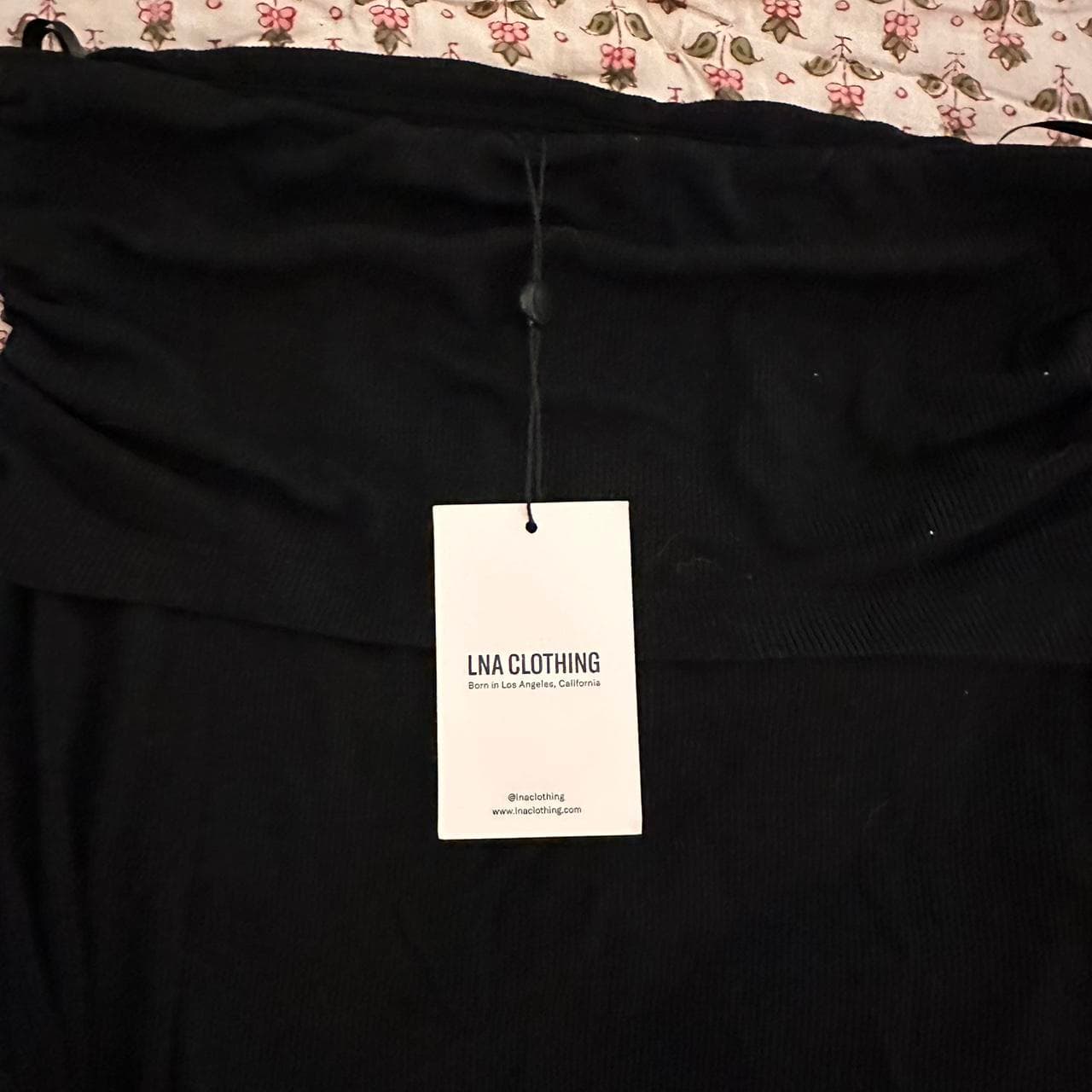 Jocelyn Rib Top in Black LNA never worn still has... thumbnail 7