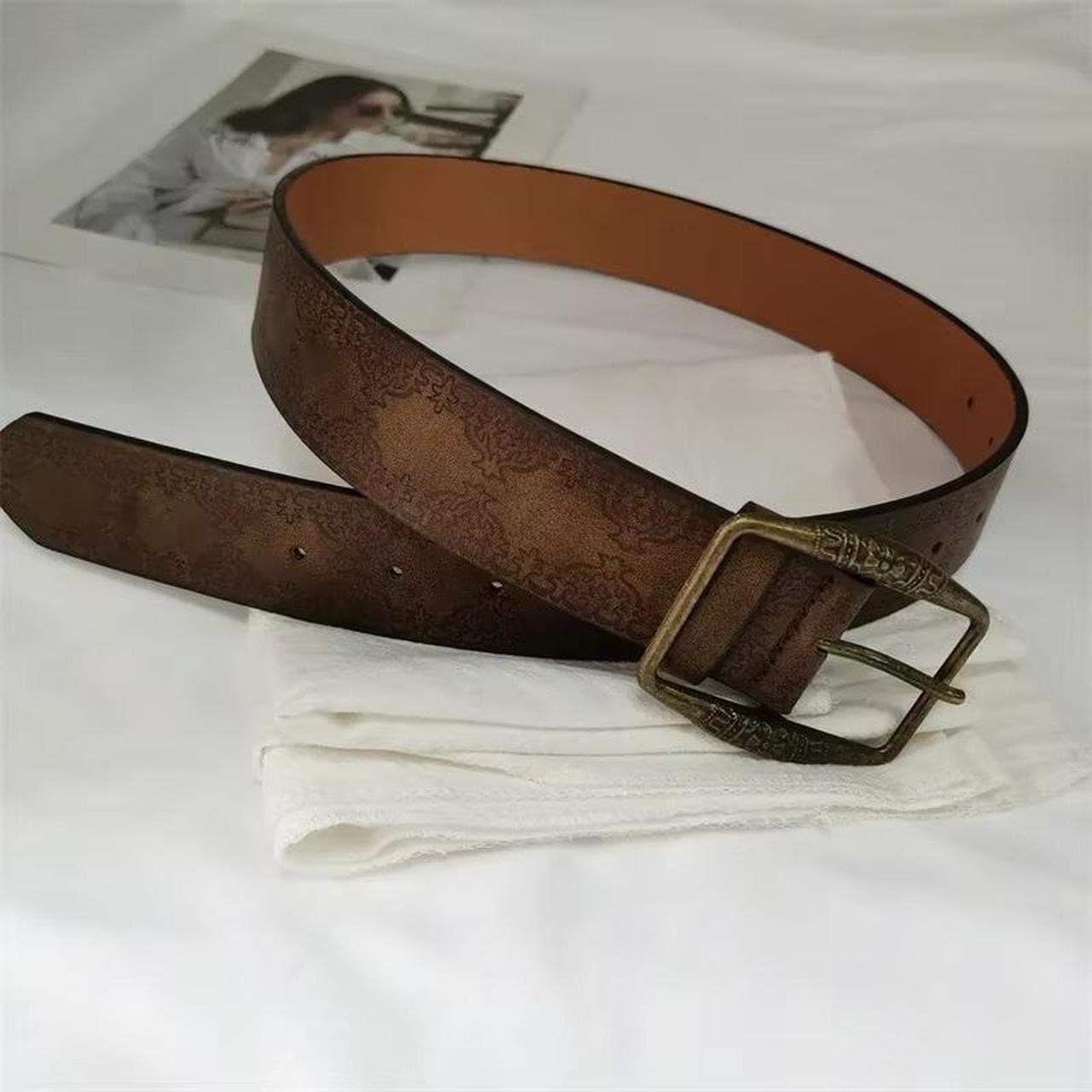 Y2K American Retro vintage style belt 105cm long... thumbnail 6