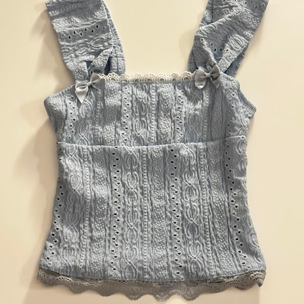 Baby Blue Shein Tank Top
Size: XS


#coquette... - Image 1