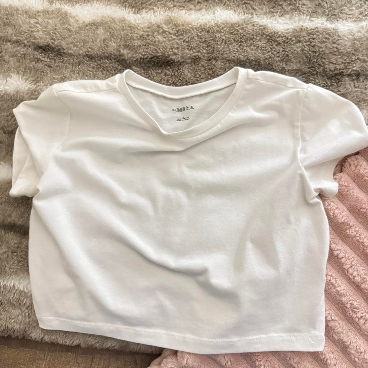 White crop top #croptop thumbnail 3
